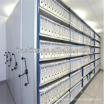 Jracking hot product library Zinc covered warehouse storage mobile pallet racking